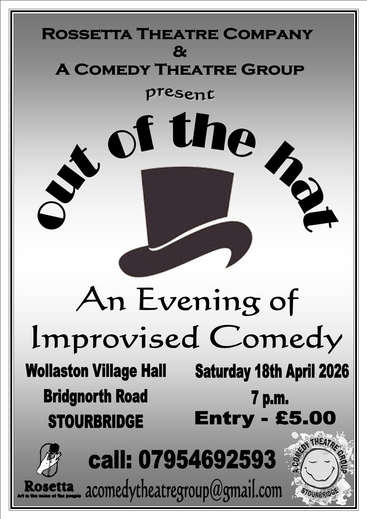 Out of the Hat - An Evening of Improvised Comedy